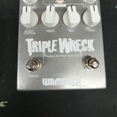 Reverb.com listing, price, conditions, and images for wampler-triple-wreck