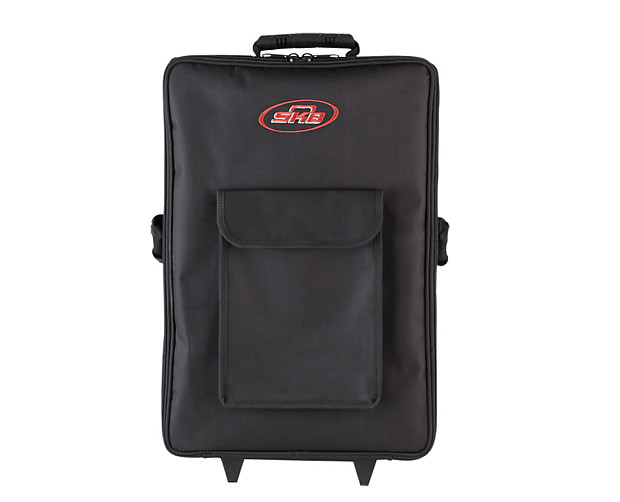 SKB 1SKB-SCPM1 Small Powered Mixer Soft Case w/ Wheels image 1