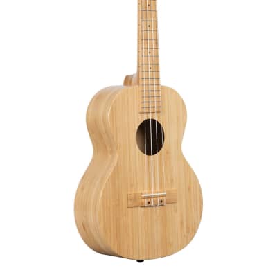 Kala KA-BMB-T All Solid Bamboo Tenor Ukulele with Satin Finish image 2