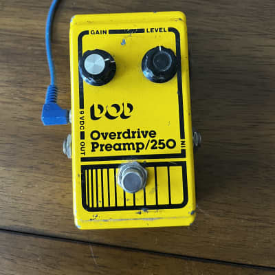 DOD 250 aNaLogMaN modded OVERDRIVE PREAMP / 250 MINT 2008 | Reverb