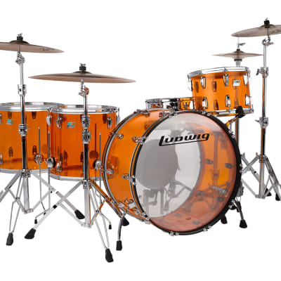 ludwig amber vistalite