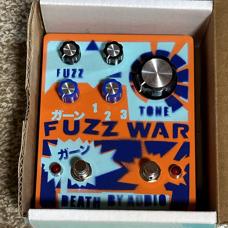 Death By Audio SUPER FUZZ WAR [JAPAN Limited Edition] Orange