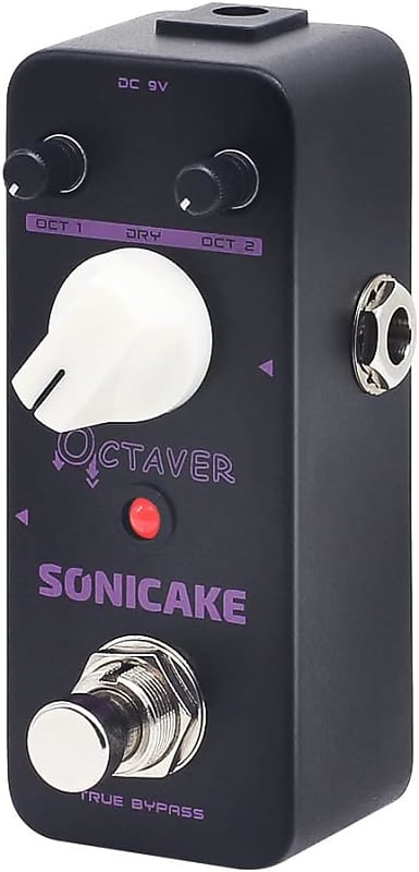 SONICAKE SONICAKE Octaver Analog Classic Octave Guitar Effects Pedal image 1