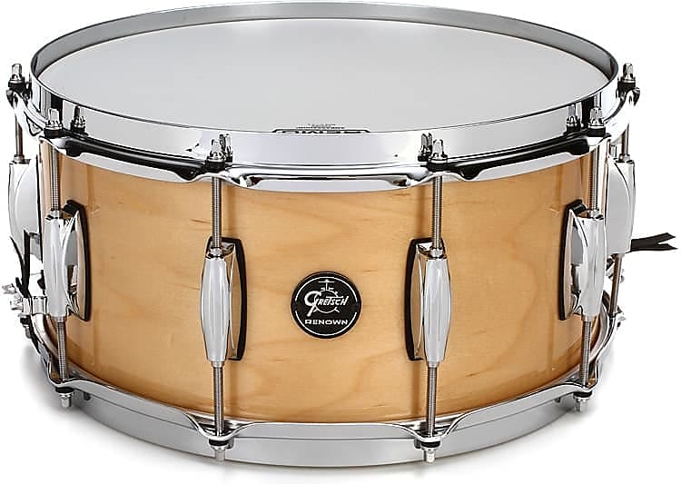 Gretsch Drums Renown Series Snare Drum - 6.5 x 14-inch - Gloss Natural image 1