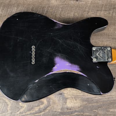 MyDream Partcaster Custom Built - Relic Black over Purple Custom 72 image 9