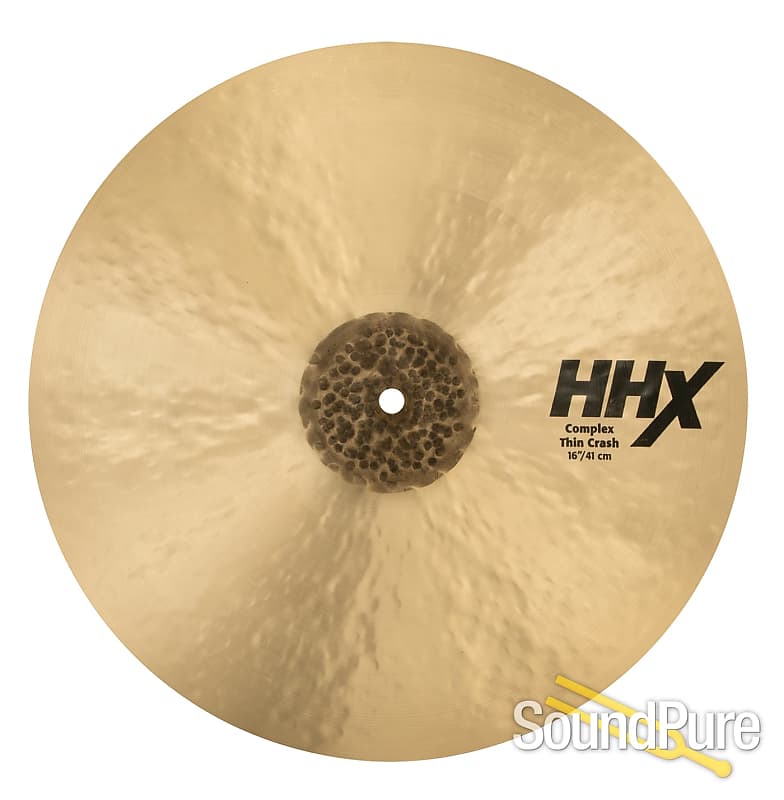 Sabian 16" HHX Complex Thin Crash Cymbal image 1