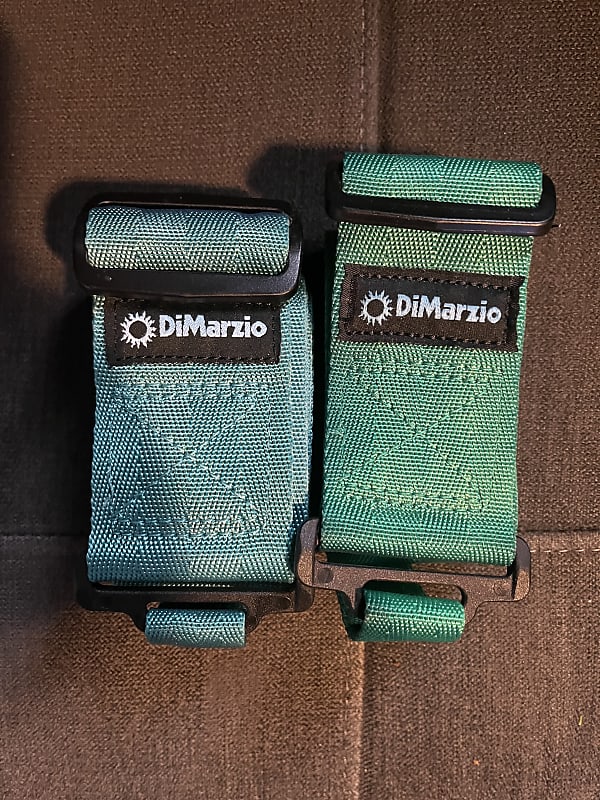 Dimarzio Clip lock strap Green Reverb