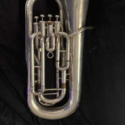 Yamaha YEP-321S Intermediate 4-Valve Euphonium 2010s - Silver-Plated image 9