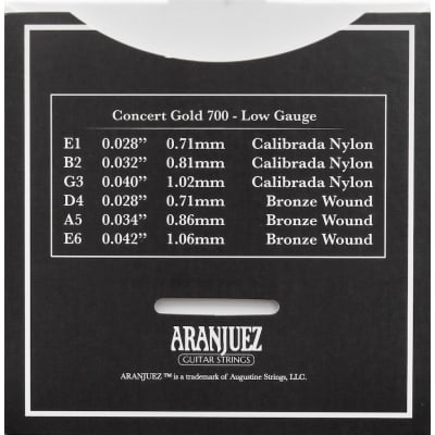 ARANJUEZ - AR-700 CONCERT GOLD image 3