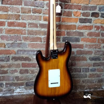 Jack's Guitarcheology / Squier "Tom Delonge"  Stratocaster Partscaster Electric Guitar (Honeyburst) image 20