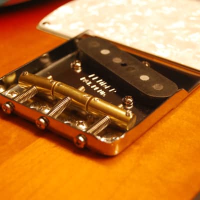 Fender Vintage Telecaster Bridge Plate w/Notched Flange to fit American Standard image 5