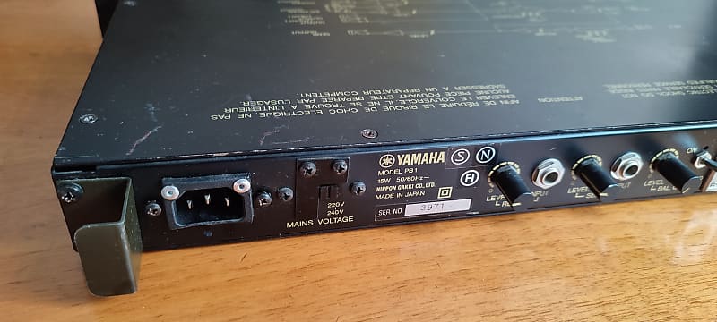 Yamaha PB1 Bass Preamp – Tested Inputs/Headphone – No Power