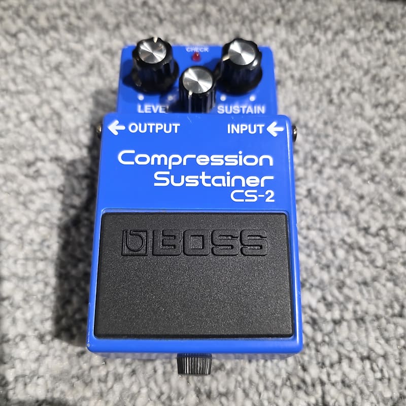 ギター BOSS CS-2 (1981) Compression Sustainer BOSS CS-2 Compression Sustainer 1983 Vintage Guitar Pedal