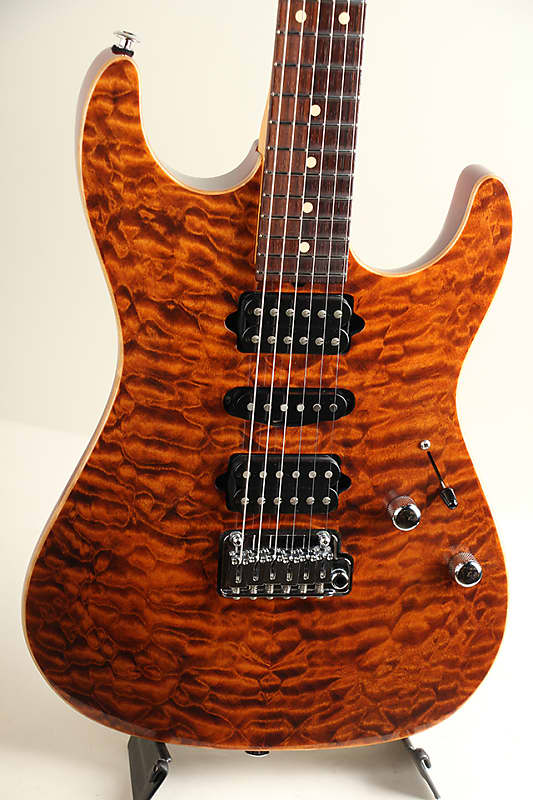 ギター Suhr standard 1-piece Quilt maple Suhr Standard Archtop Quilt Maple Electric Guitar Natural