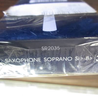 Vandoren SR2035 Traditional Soprano Saxophone Reeds - Strength 3.5 (Box of 10) NOS image 3