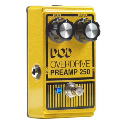 DOD Overdrive Preamp 250 Guitar Effects Pedal image 2