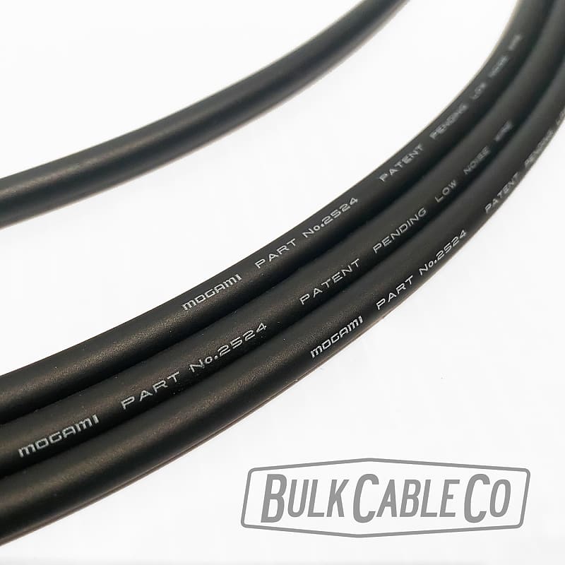 6 FT Mogami Gold 2524 Guitar & Instrument Cable Bulk Reverb