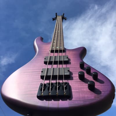 2019 Schecter Diamond Series Stiletto Studio-4 Prototype See Thru