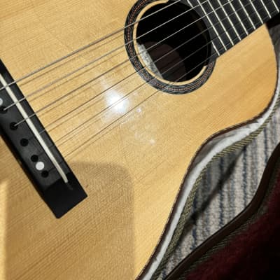 Pepe Romero Little Pepe B6 guilele - baritone guitar ukulele 2021 - French polish shellac image 13