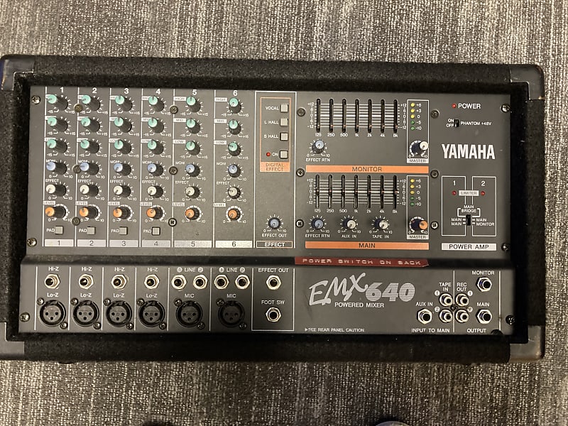 Yamaha EMX 640 Reverb