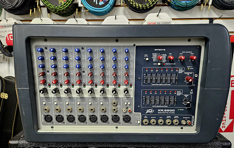 Peavey XR8600 8-Channel Powered Mixer | Reverb