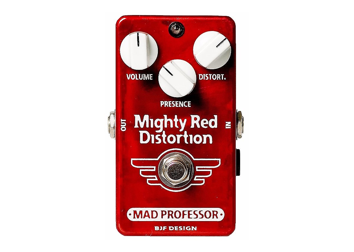 新品定番MAD PROFESSOR Mighty Red Distortion Hand Wired 初期型 ディストーション