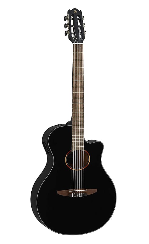 Yamaha Acoustic-Electric Nylon-String Guitar, Black NTX1 BL image 1