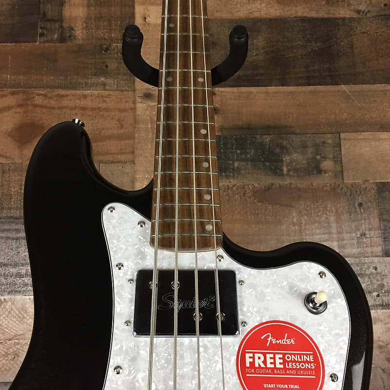 Squier Paranormal Rascal Bass HH Metallic Black, Free Ship, 174