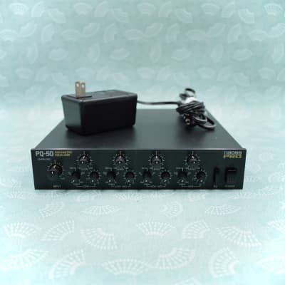 Boss Pro PQ-50 Parametric Equalizer With AC Adapter Made in Japan Guitar Effect Rack ZF33601 image 1