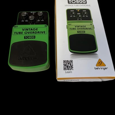 Reverb.com listing, price, conditions, and images for behringer-to800-vintage-tube-overdrive