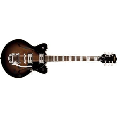 Gretsch G2655T Streamliner Center Block Jr. Double-Cut with Bigsby, Laurel Fingerboard, Brownstone Maple image 2
