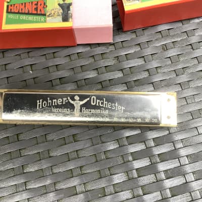 Hohner hohner orchester harmonica Vintage image 2