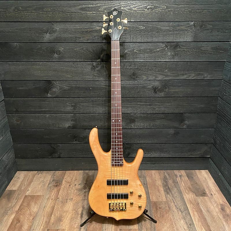 ken smith design 5弦ベース Used Ken Smith Designs Burner 5 String Orange Bass Guitar