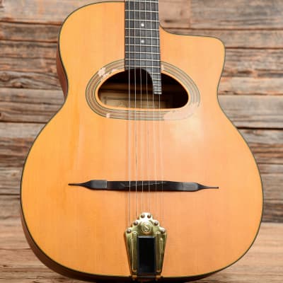 Gitane Cigano GJ-15 Grande Bouche Gypsy Jazz Guitar Natural image 8