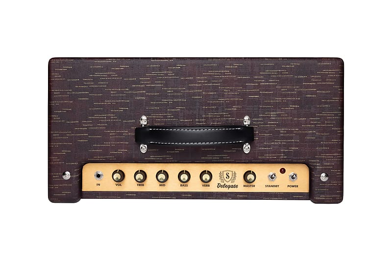 Supro 1620RCBUR Delegate Custom 1x12-inch 25-watt Tube Combo Amp Burgundy