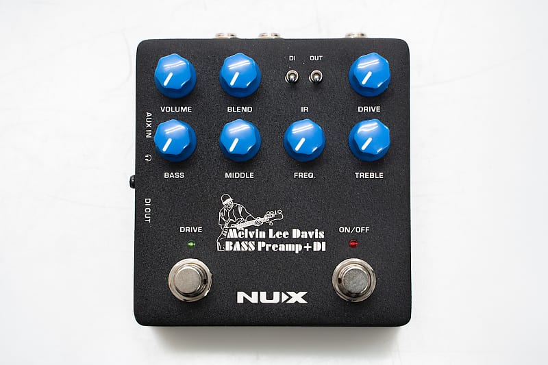 NuX Melvin Lee Davis Bass Preamp + DI | Reverb