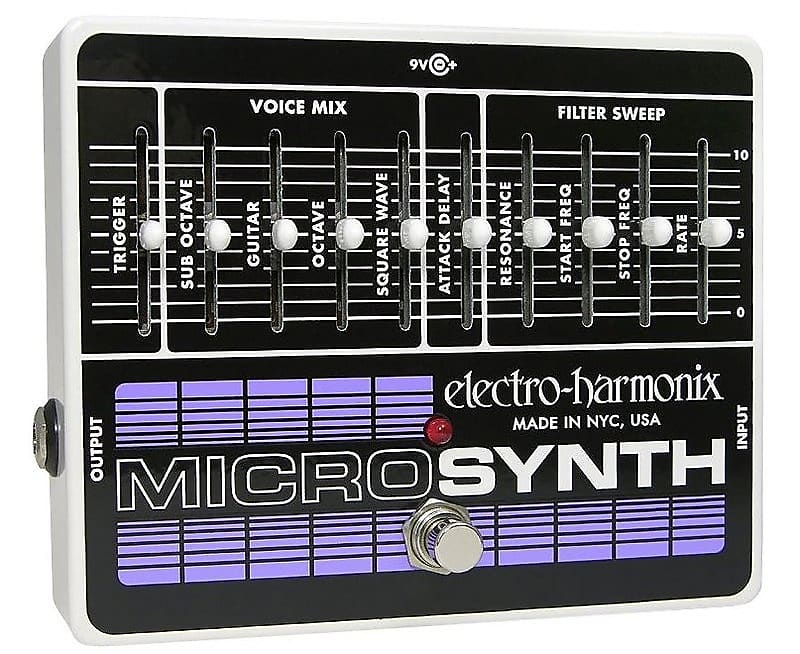 Electro-Harmonix Microsynth Synthesizer pedal image 1