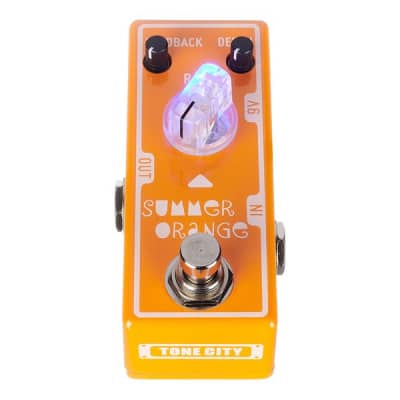 Tone City Summer Orange | Phaser mini effect pedal, True  bypass. New with Full Warranty! image 5