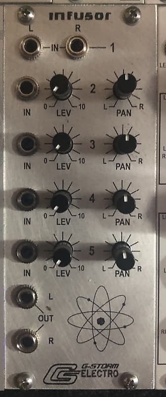 G-Storm Electro  Infusor Stereo Mixer Eurorack image 1