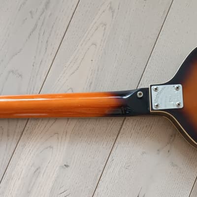 Conrad Violin Bass 1960s - Sunburst image 7