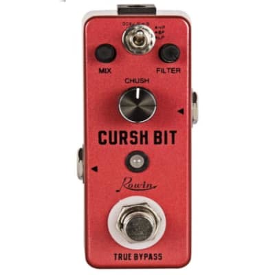 Rowin LEF-3810 Crush Bit Digital LowFi Sounds for Electric Guitar/Bass/Keyboards Effect Pedal image 2