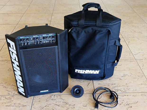 Fishman Acoustic Performer Pro 270-Watt 2-Channel Amp/Mini-PA Black