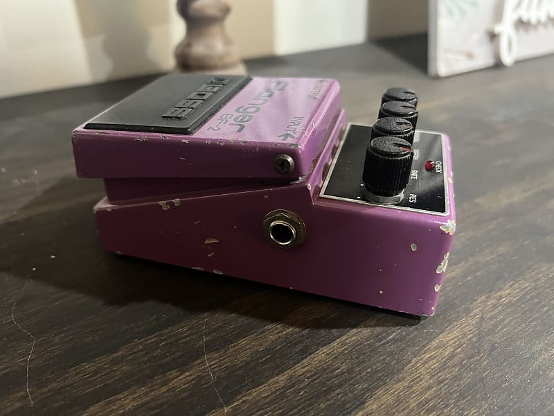 Boss BF-2 Flanger 1984-1990 (Green Label) Made In Japan | Reverb