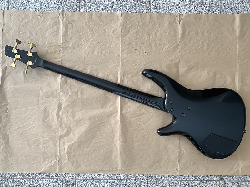 Ibanez SR800LE Soundgear 1990 Black MIJ japan Fujigen active bass guitar VGC