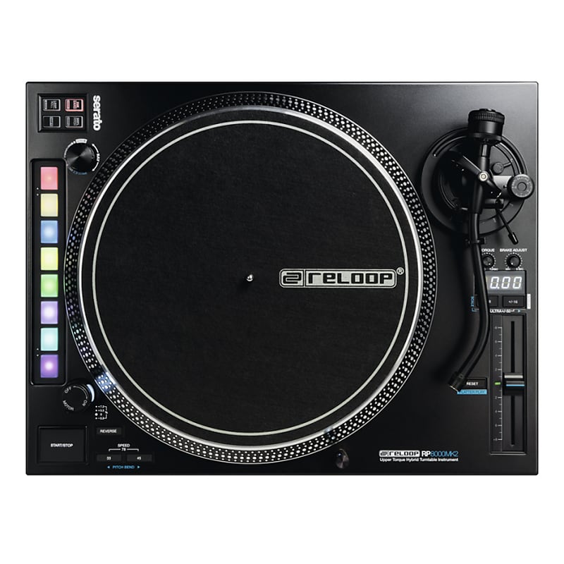 ReLoop RP-8000 MK2 DJ Turntable w/ 7 Pad-Controlled Performance Modes image 1