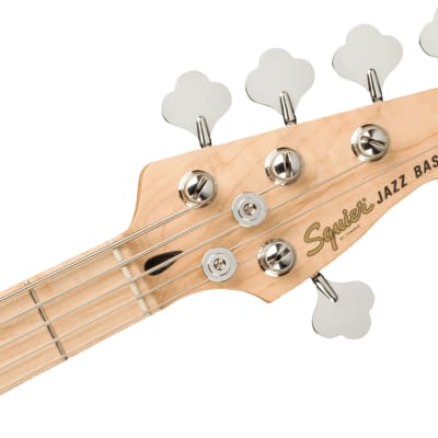 Squier Affinity Series™ Jazz Bass® V, Maple Fingerboard, White Pickguard, Olympic White-CYKF23000949 image 5