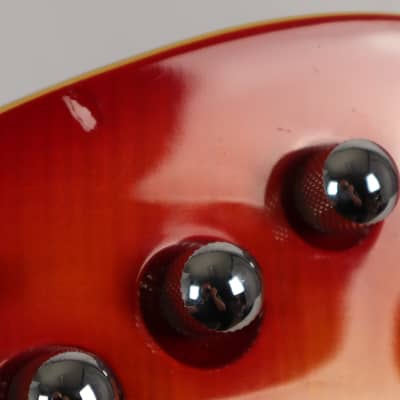 Schecter Diamond Series C1 Plus Flame Top Cherryburst Electric Guitar image 12