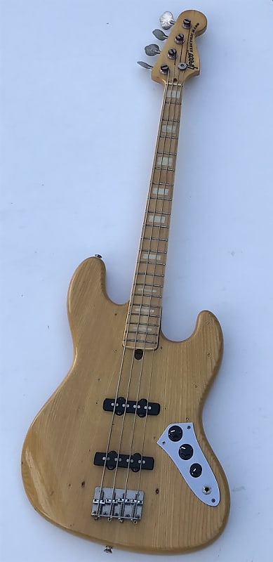 Greco Jazz Bass, JB600, Natural Ash, 1976 vintage, MIJ | Reverb