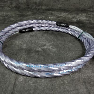 QED Signature Genesis Silver Spiral 2.5M pair Speaker Cable In Mint  Condition | Reverb Brazil