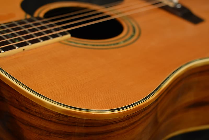 Kiso Suzuki W-300 D Dreadnought 45 Style Acoustic Vintage